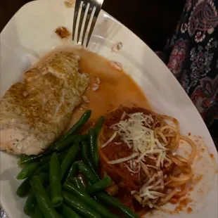 White fish!! Very good.