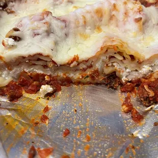 Nothing between the layers in Lasagna