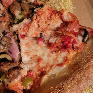 Another slice - no sauce, or VERY LITTLE - not enough to even taste it