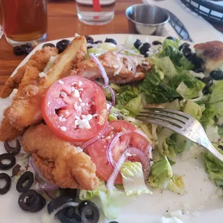 Crispy Chicken Salad