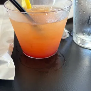 Tequila sunrise