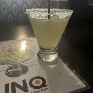 Lemon drop martini $12