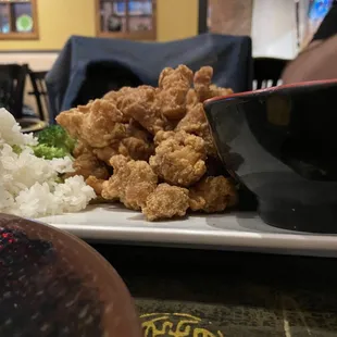 General Tso's Chicken with the sauce on the side (because I like/need the crispiest chicken)