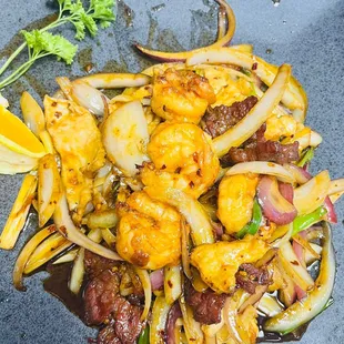 Mongolian Triple Delight