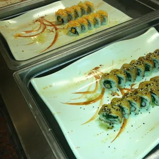 A small variety of sushi, but a nice one....