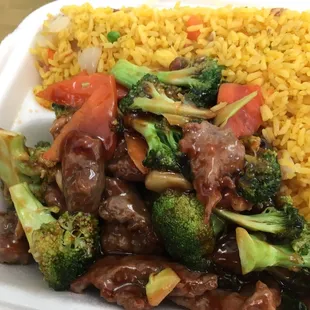Beef and broccoli