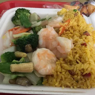 Shrimp and. Vegetable