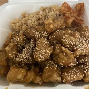 Sesame chicken