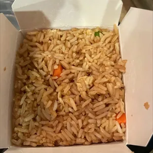 Lunch side fried rice