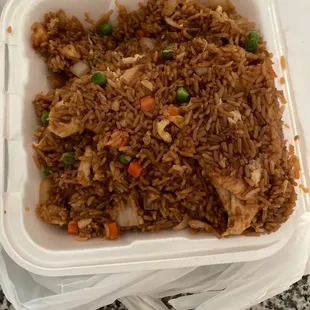 Chicken fried rice!