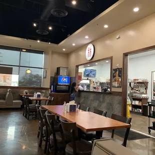 Restaurant area.