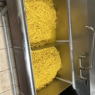 the duck, noodles and beef were in that sink without being washed in between. Those sinks are not for food. Don&apos;t even sell duck.