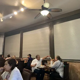 First time we were ever seated in the patio section...