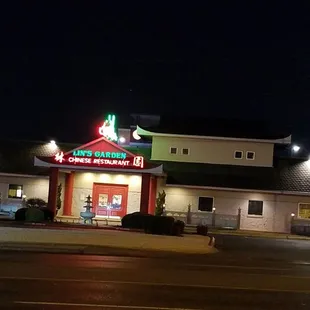 sushi and sashimi, outside