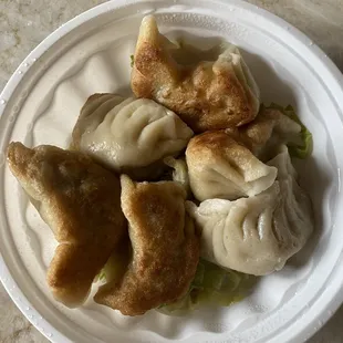 Fried dumplings take out