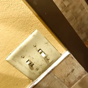 First: Wash your Hands, Mom said: So, entering the toilet, and switching on the light, you get contaminated with a lot of bacteria . . .