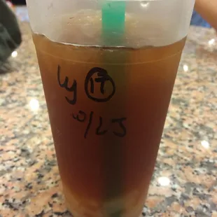 Lychee Iced Tea