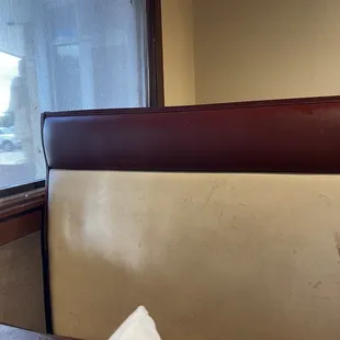 Place is filthy. Felt so uncomfortable just sitting all the gross stuff all over the seats, and the windows. Everywhere.