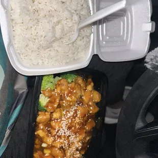 Sesame chicken