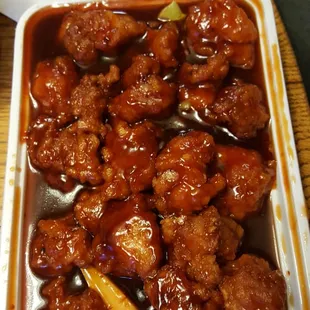 General&apos;s Tso, very good
