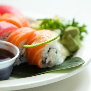 food, sushi and sashimi, sushi, sashimi