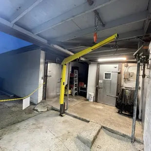 Back of shop