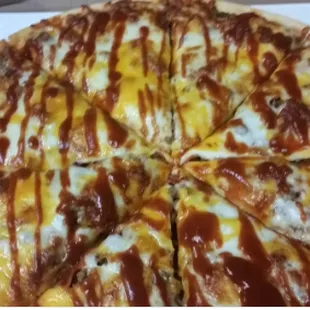 Linwood Pizza "custom" BBQ pizza!