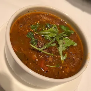 Lentil soup