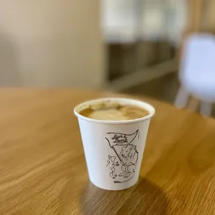 Almond flat white