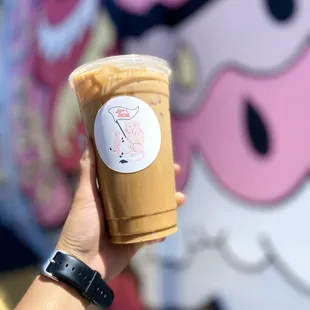 Salted Toffee Butter Latte - Special and one of the most popular!