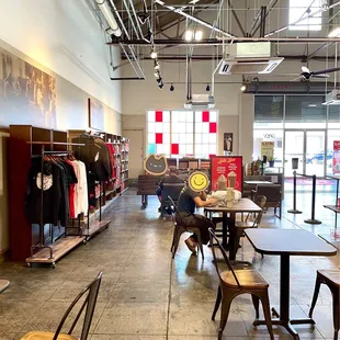 Cafe area