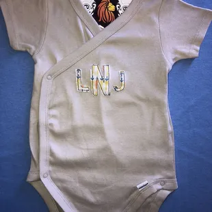 "Show Your Pride!" for that bundle of joy with Personalized Embroidery and Appliqué