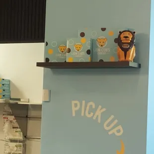 Pick up area