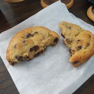 All their cookies are huge and delicious.