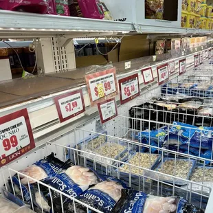 a variety of products for sale