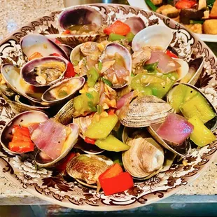 Favorite Cantonese Dish Black SoyBean Sauce Clams Made At Home