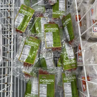 a grocery cart full of food items