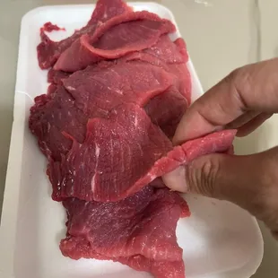 Thit an pho nha moi nguoi. Nhờ họ cắt để an pho tai mà các giầy khủng luôn .