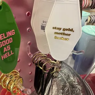 Sassy key chains !