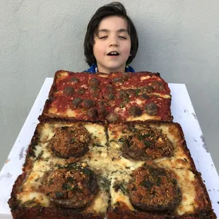 Mini Meatball and Stuffed Mushroom