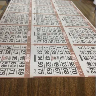 Bingo. Clean. Good snack bar.