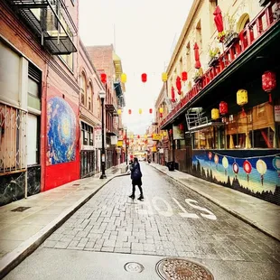 The street
