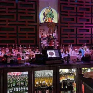 a view of the bar