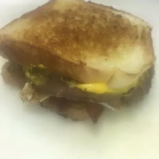 Breakfast burger
