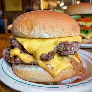 Double cheeseburger- amazing!! IG: @bettyeatsthecity