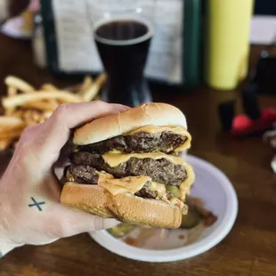 Order a double and a single, then put em together to make a triple.