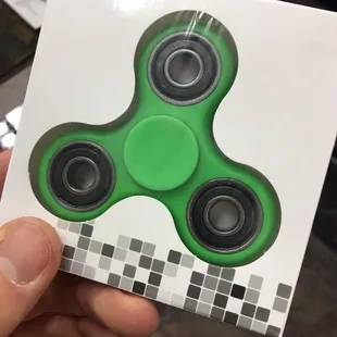 a green fidgetr