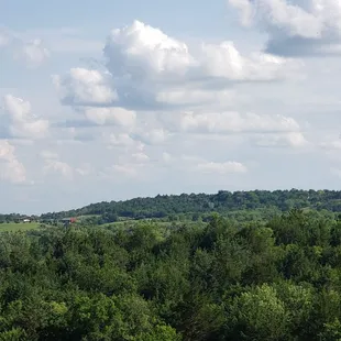 outside