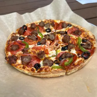 King of the Hill pizza