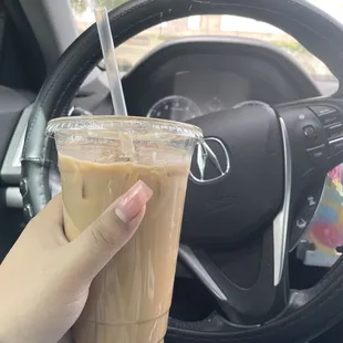 Icd medium cookie butter latte